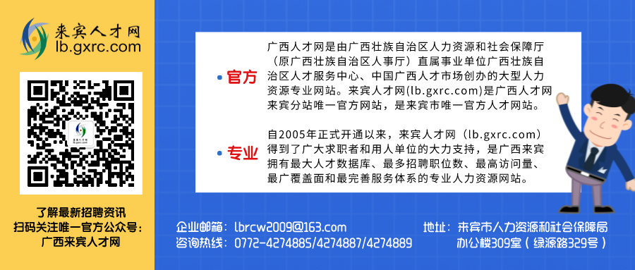 来宾招聘网最新招聘信息汇总